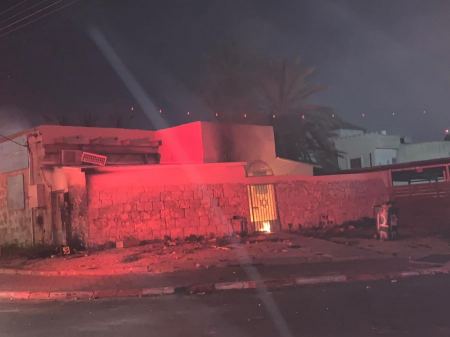 اللد : حرائق بعدد من المباني